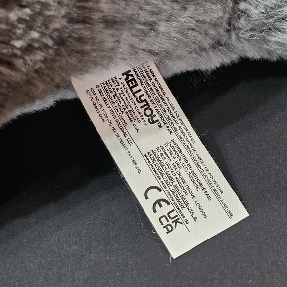 Seal Sea Lion  Plush Kellytoy Gray W/ Tags Stuffed Animal Toy Ocean 2022 EUC - Picture 7 of 8